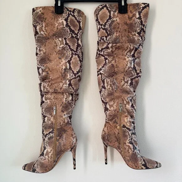 Jessica Simpson Over the Knee Stiletto Boots - Picture 4 of 5